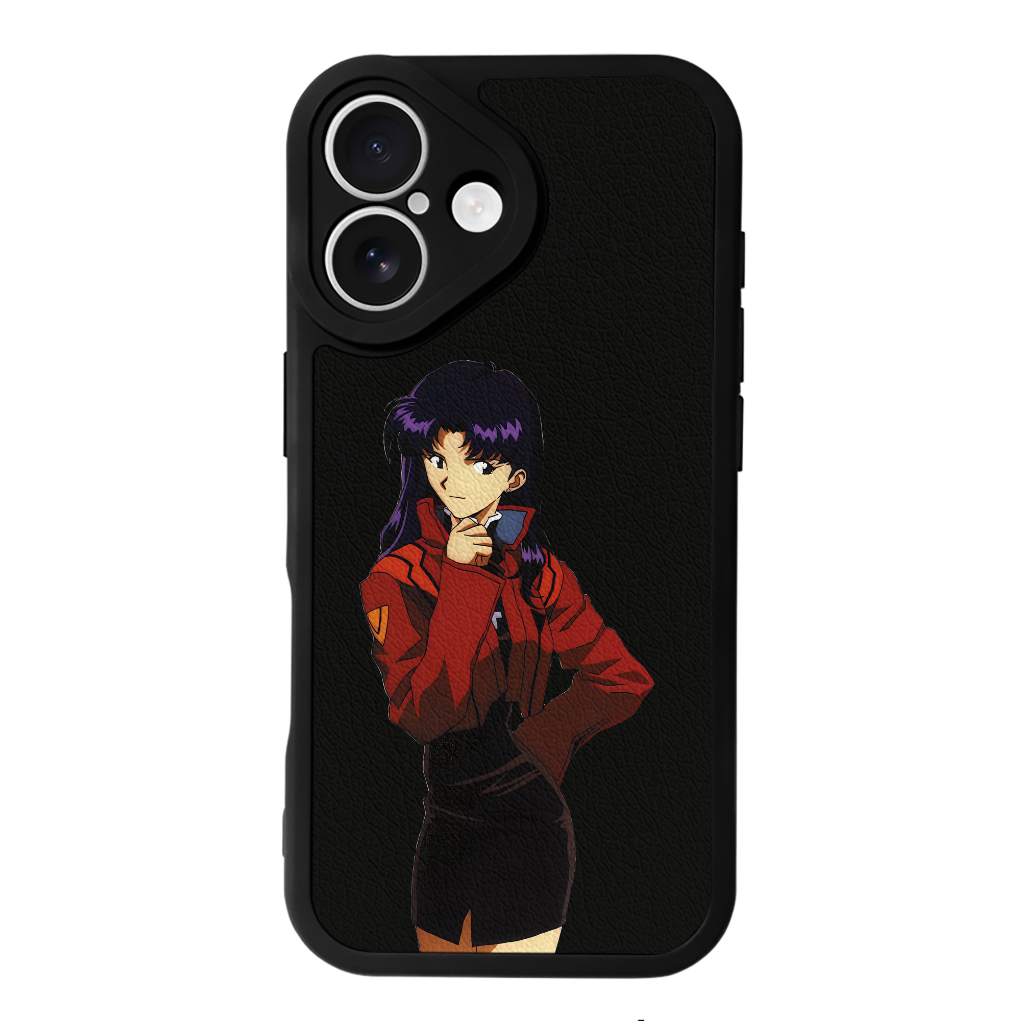 （画像用） EVA 新世紀エヴァンゲリオン 【iPhone 16シリーズ対応】シリコンスマホケース（レザー調） 材質：シリコン